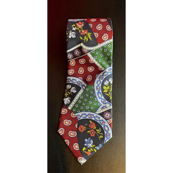 Kenzo multi pattern tie - Picture 1 of 4